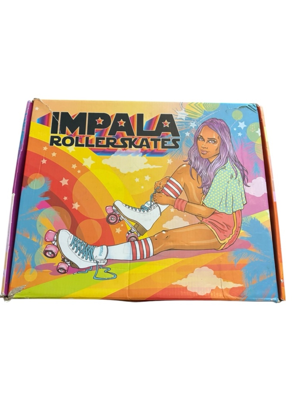 Impala Rollerskates | Pastel Fade Ombre Roller Skates - Quad Skates 10 - Picture 2 of 4